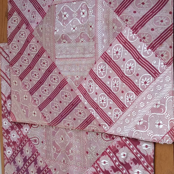 Gorgeous Silk Iridescent Purple Patchwork Pillow Shams From India (Set of 2) - Picture 17 of 17